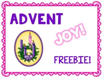 Preview of Advent Joy Freebie