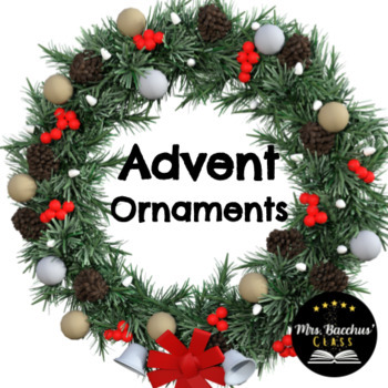 Preview of Advent Ornament Craft and Letter