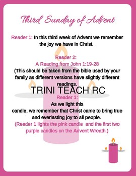 Advent Package by Trini Teach RC | TPT