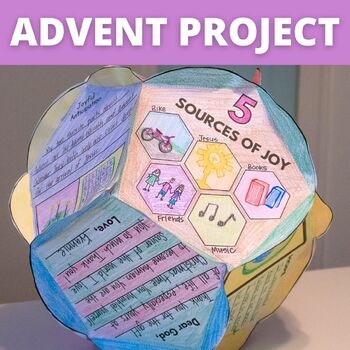 Preview of Advent Project Dodecahedron | Advent Themes and Christmas | Catholic Activity