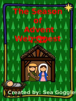 Preview of Advent Webquest - Middle School