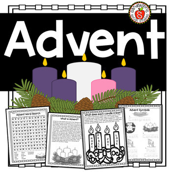 Preview of Advent Unit for Little Learners: Worksheets & Activities