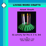 Advent Wreath  3D Pre-K to Gr. 3  * SOLD 503