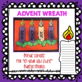 Advent Wreath Craft, Candle Craft for Bulletin Board