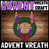 Advent Wreath Craft - Christmas Wreath Craft -  Advent Activities