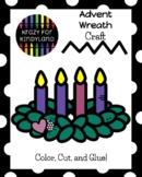 Advent Wreath Craft for Christmas and Winter Holidays Arou