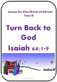 Advent Year B Week One TURN BACK TO GOD