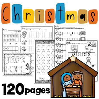 Preview of Advent packet - No prep packet for K-2 - Religion packet