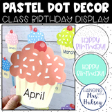 Pastel Dot Class Birthday Display