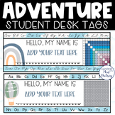 Adventure Desk Name Tags - Student Name Tags