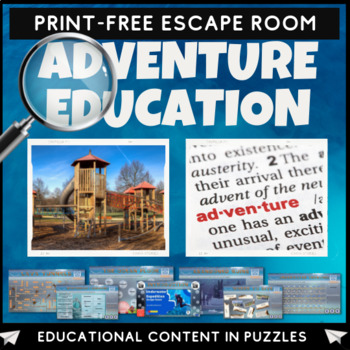Preview of Adventure Education Escape Room