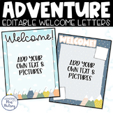 Adventure Meet the Teacher Welcome Letters