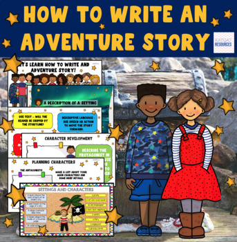 Preview of Adventure Stories - How To Write An Adventure Story