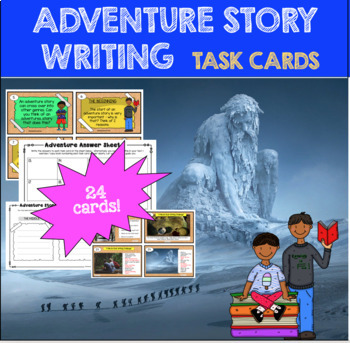 Preview of Adventure Story Task Cards