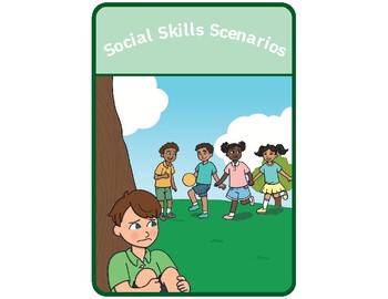 Preview of Adventures in Friendship: Social Skills Scenarios for Kids