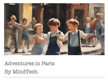 Preview of Adventures in Paris | Picture Book
