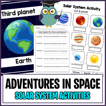 Preview of Adventures in Space: Exciting Solar System Activities