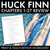 Adventures of Huckleberry Finn, Huck Finn Mid-Novel Review