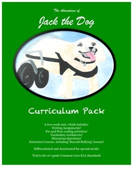 Preview of Adventures of Jack the Dog Curriculum Pack