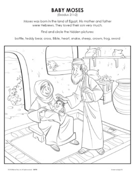 Adventures of Moses Activity Book by Warner Press Kids | TPT