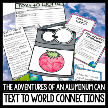Preview of The Adventures of an Aluminum Can | Earth Day Activities Reading Comprehension