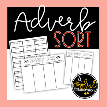 Preview of Adverb Sort