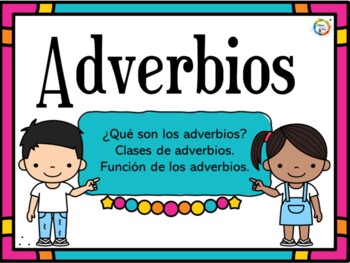 Adverbios - Power Point by Cinco Minutos Mas | Teachers Pay Teachers
