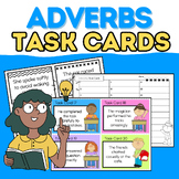 Adverbs: 30 Task Cards {Parts of Speech, Grammar, English 