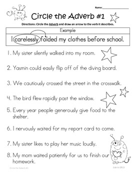 adverbs 3rd 4th grade common core differentiated worksheet packet