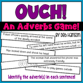 Adverbs Game for 3rd, 4th, and 5th Grades: OUCH Game for S