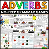 Adverbs Worksheet Games of Frequency & Time, Relative, Com
