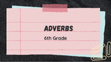 Adverbs Grammar Unit Slides- 6th Grade