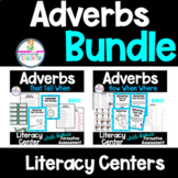 Adverbs Hands-On Grammar Center Bundle Activities