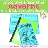 Adverbs Interactive Notebook Print and Fold Resource