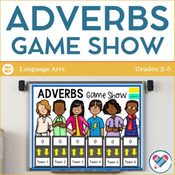 Preview of Adverbs Jeopardy-Style Review Game Show