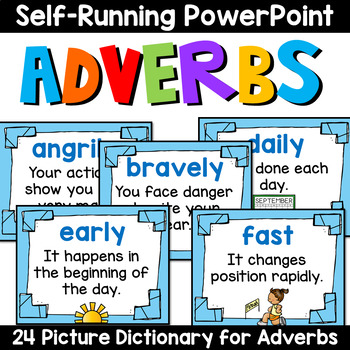 Preview of Adverbs PowerPoint
