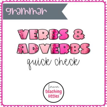 Preview of Verbs & Adverbs | Quick Check | Parts of Speech | Grammar