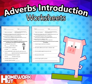 Preview of Adverbs Worksheets