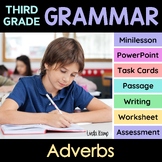 Adverbs  Worksheets, Activities, PowerPoint, Task Cards Th