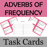 Adverbs of Frequency Task Cards
