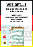 Adverbs of Frequency in German: Games, Task Cards, Worksheets