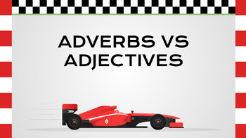 Preview of Adverbs vs Adjectives Interactive Assessment