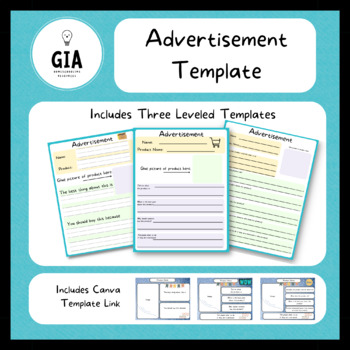 Preview of Advertisement Templates - Create an Advertisement for a Newspaper