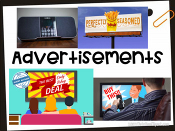 Preview of Advertisements - Learn & Create!