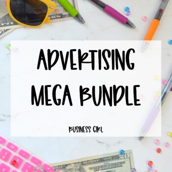 Preview of Advertising and Public Relations (PR) Mega Bundle