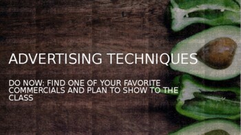 Preview of Advertising Techniques