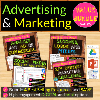 Preview of Advertising and Marketing BUNDLE (Digital & Print)