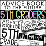 Advice Book to the Future 5th Graders