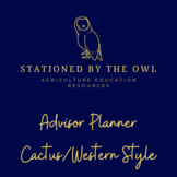 Advisor Planner- Cactus/Western Style