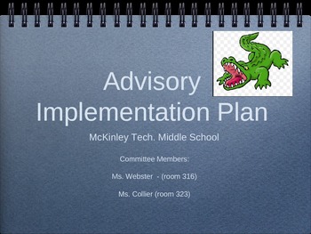 Preview of Advisory Curriculum Implementation Guide